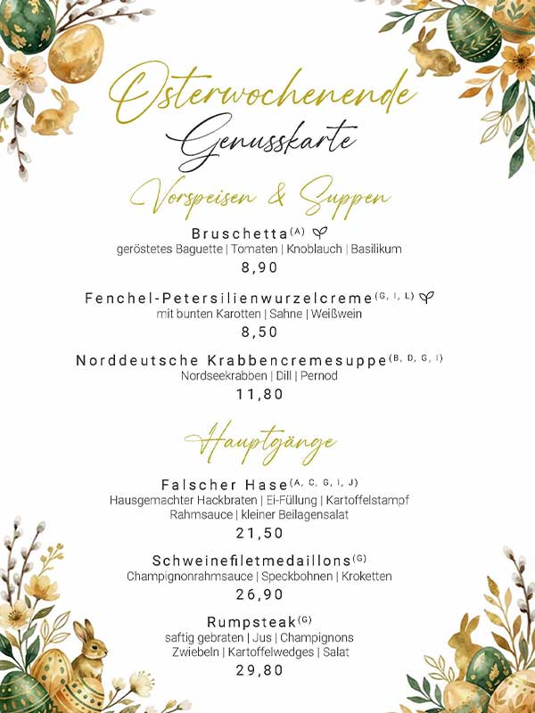 Osterkarte im Huntepadd